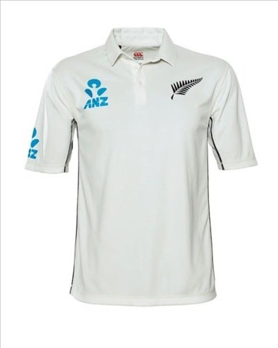 Blackcaps: Women's Replica Test Shirt - Cream - Size 14