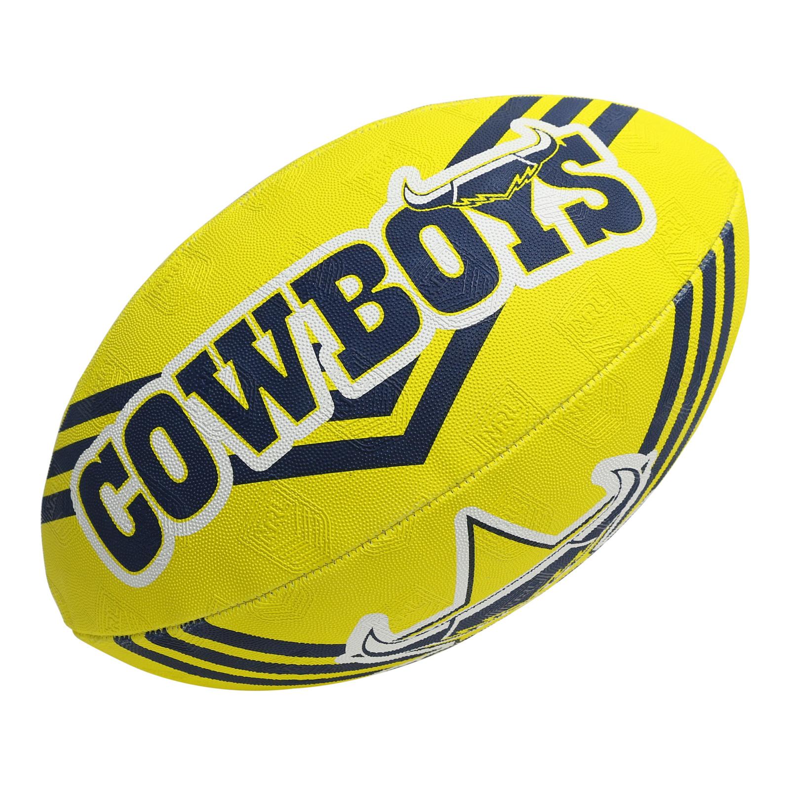 Steeden NRL North Queensland Cowboys Supporter Ball - Size 5