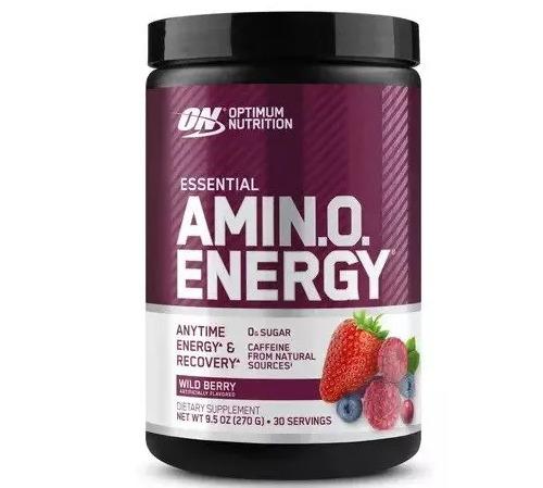 Optimum Nutrition Essential Amino Energy Powder - Wild Berry (270g) x 30 Servings