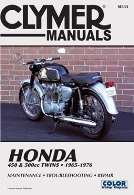 Honda CB/CL450 & CB500T Motorcycle (1965-1976) Service Repair Manual by Haynes Publishing