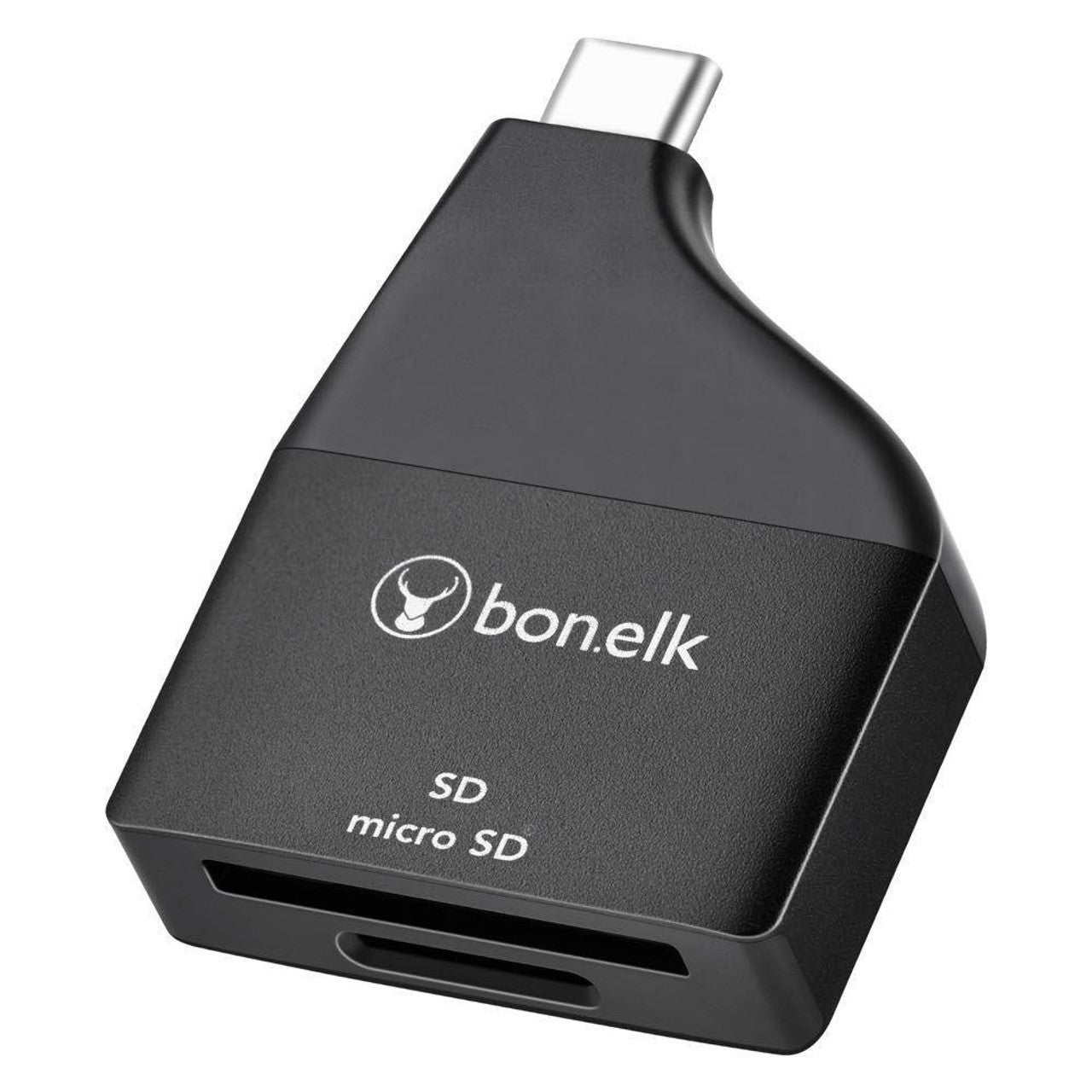 Bonelk USB-C to MicroSD/SD Adapter - Black