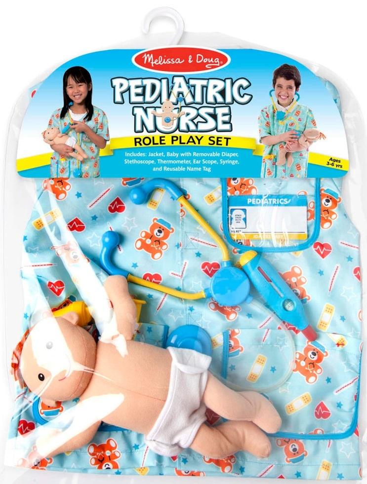 Melissa & Doug: Pediatric Nurse Costume - Roleplay Set