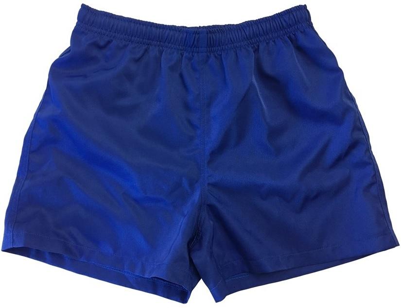 Adult Rugby Shorts - Blue (Size: Medium)