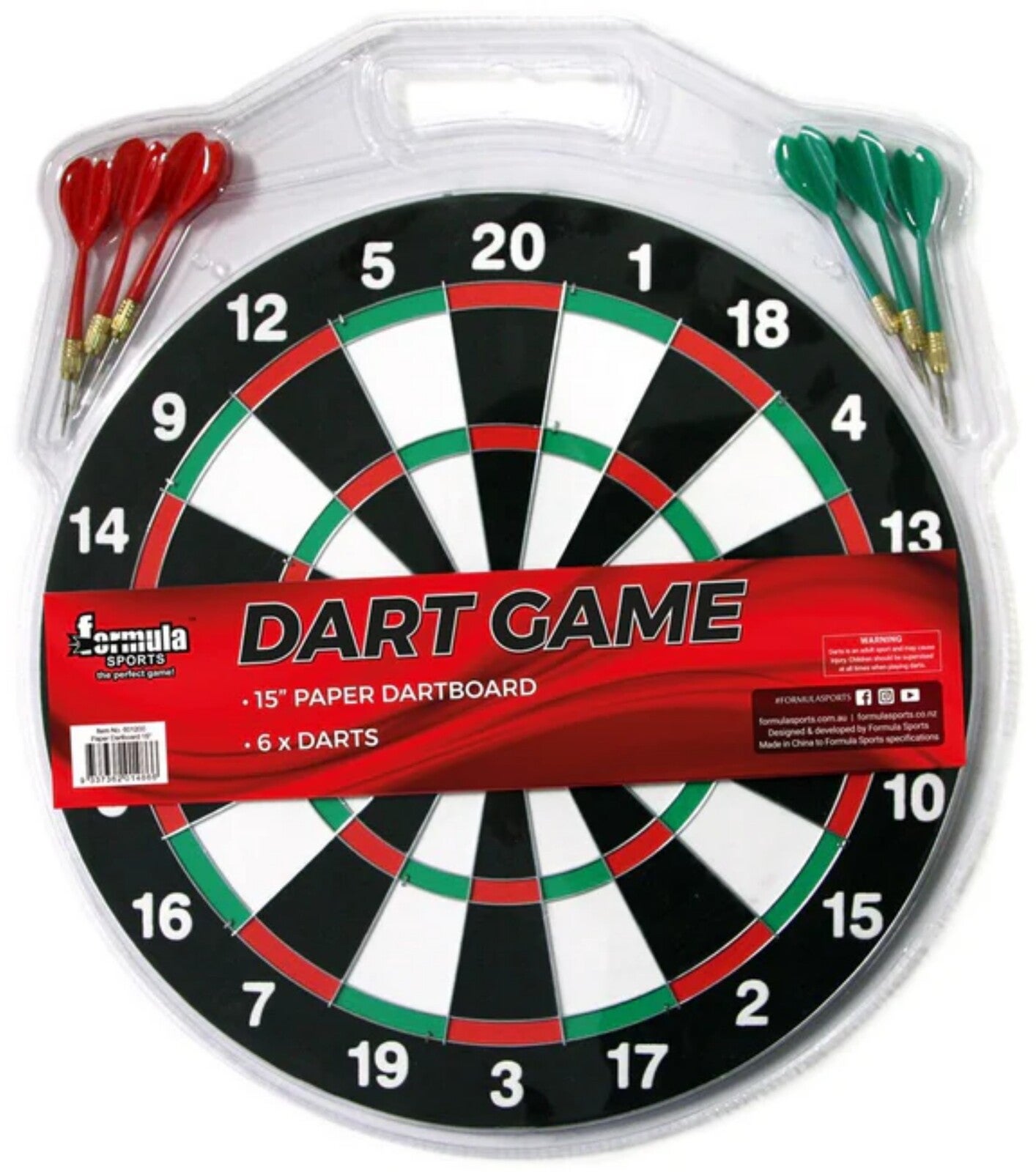 Formula Sports Family Dart Game