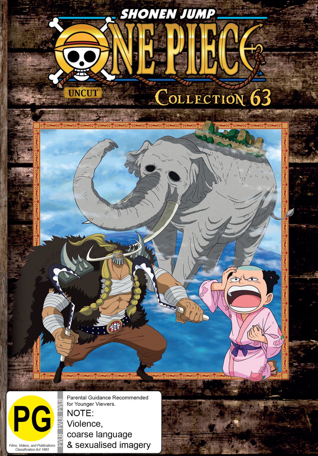 One Piece (Uncut) Collection 63 (Eps 771-782) (2 Disc Set) (DVD)