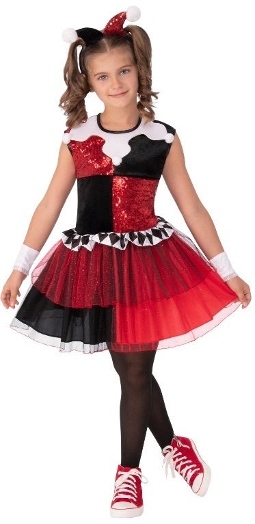 DC Comics: Harley Quinn Tutu - Deluxe Child Costume (Size: Small) (Size: 3-5)