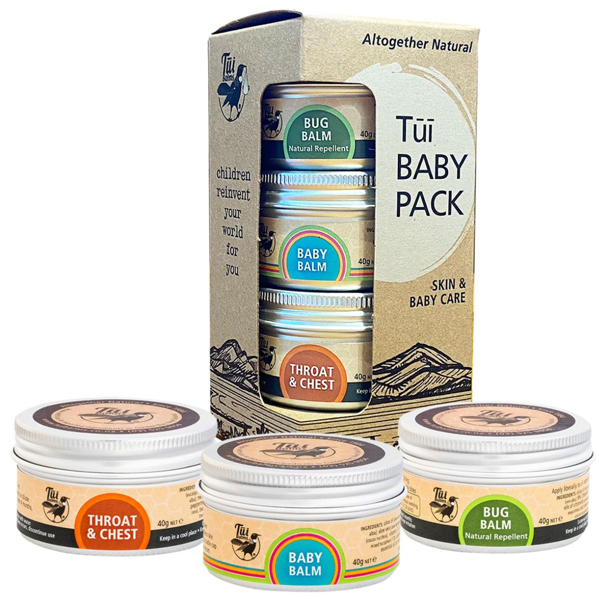 Tui Balms: Baby Pack (3 x 40g Balms)