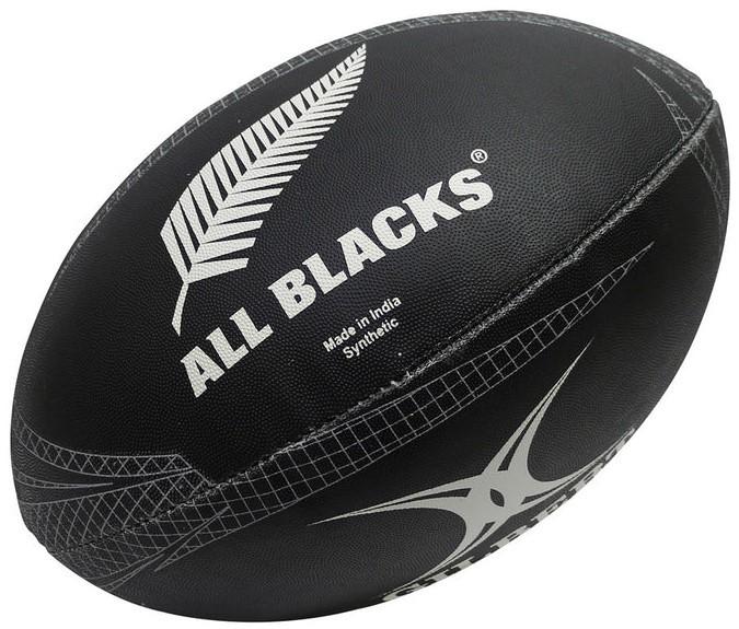 Gilbert All Blacks Supporter Rugby Union Ball (Size 5)
