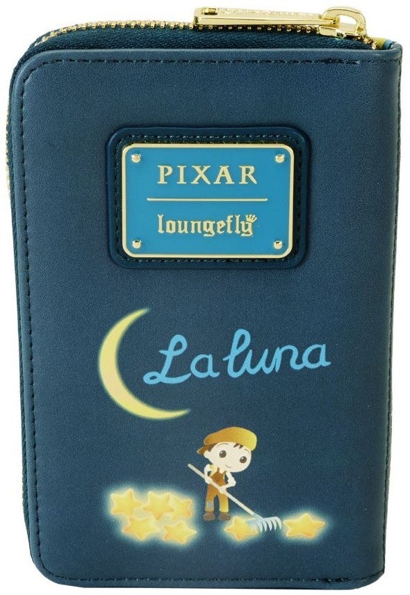 Loungefly: La Luna - Moon Zip Around Wallet in Blue (Women's)