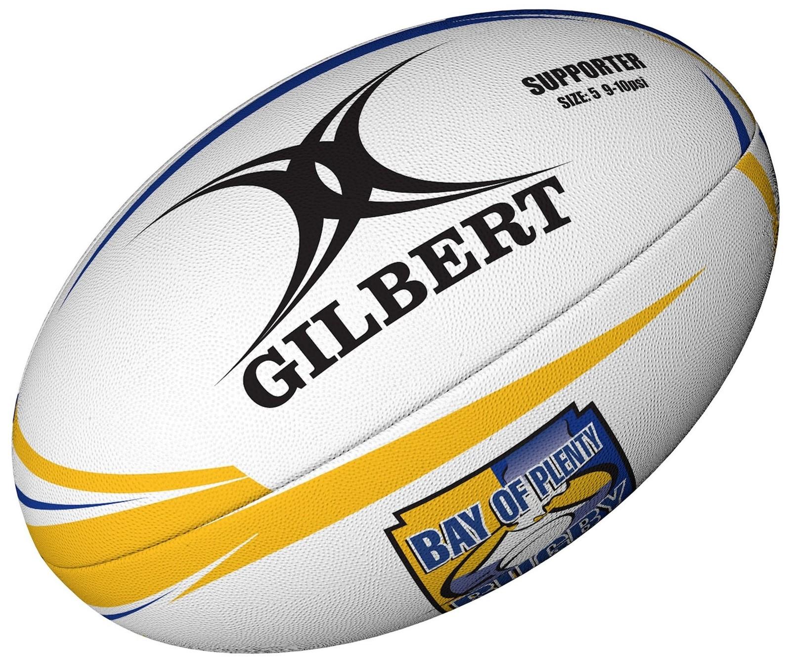 Gilbert NPC Supporter Rugby Ball - Bay of Plenty - Size 5