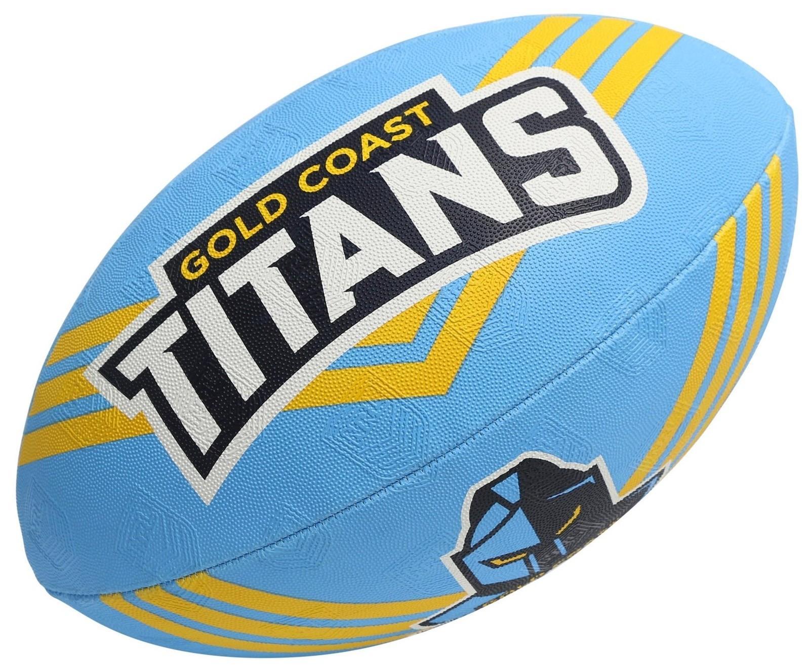 Steeden NRL Gold Coast Titans Supporter Ball - 11 inch