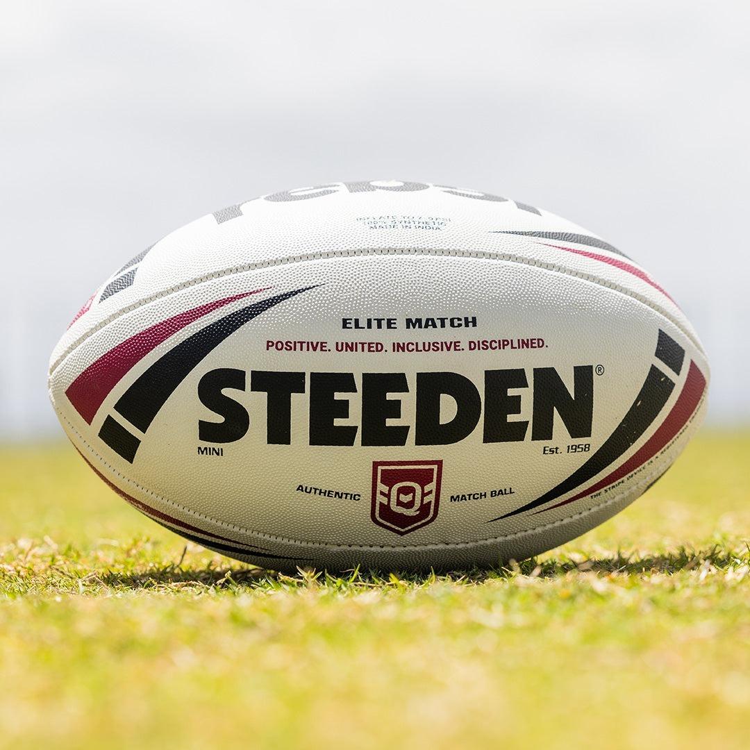 Steeden Queensland Rugby League - Elite Match Ball - Mini