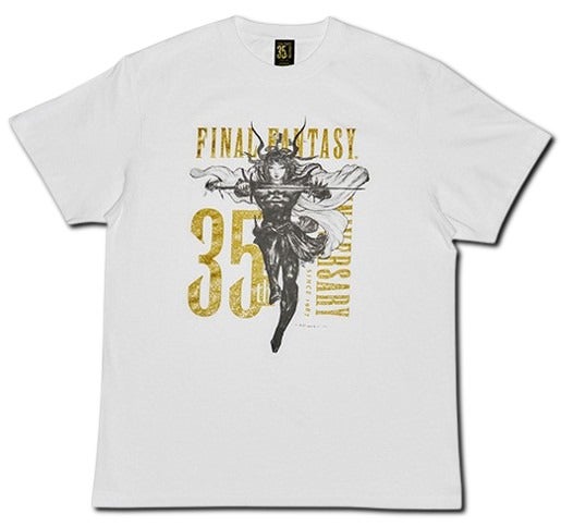 Final Fantasy: 35th Anniversary T-Shirt (White)