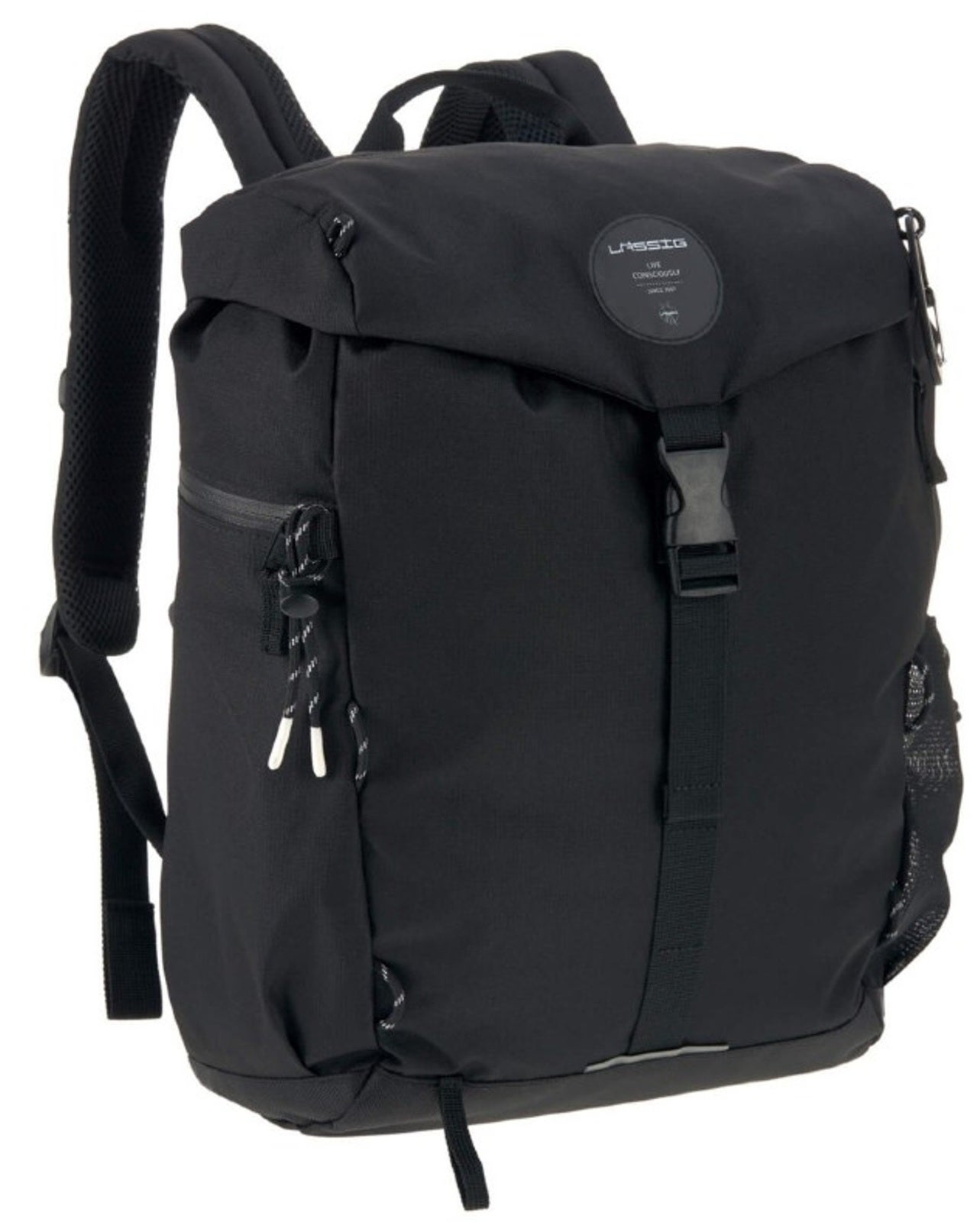 Lassig: Outdoor Nappy Backpack - Black