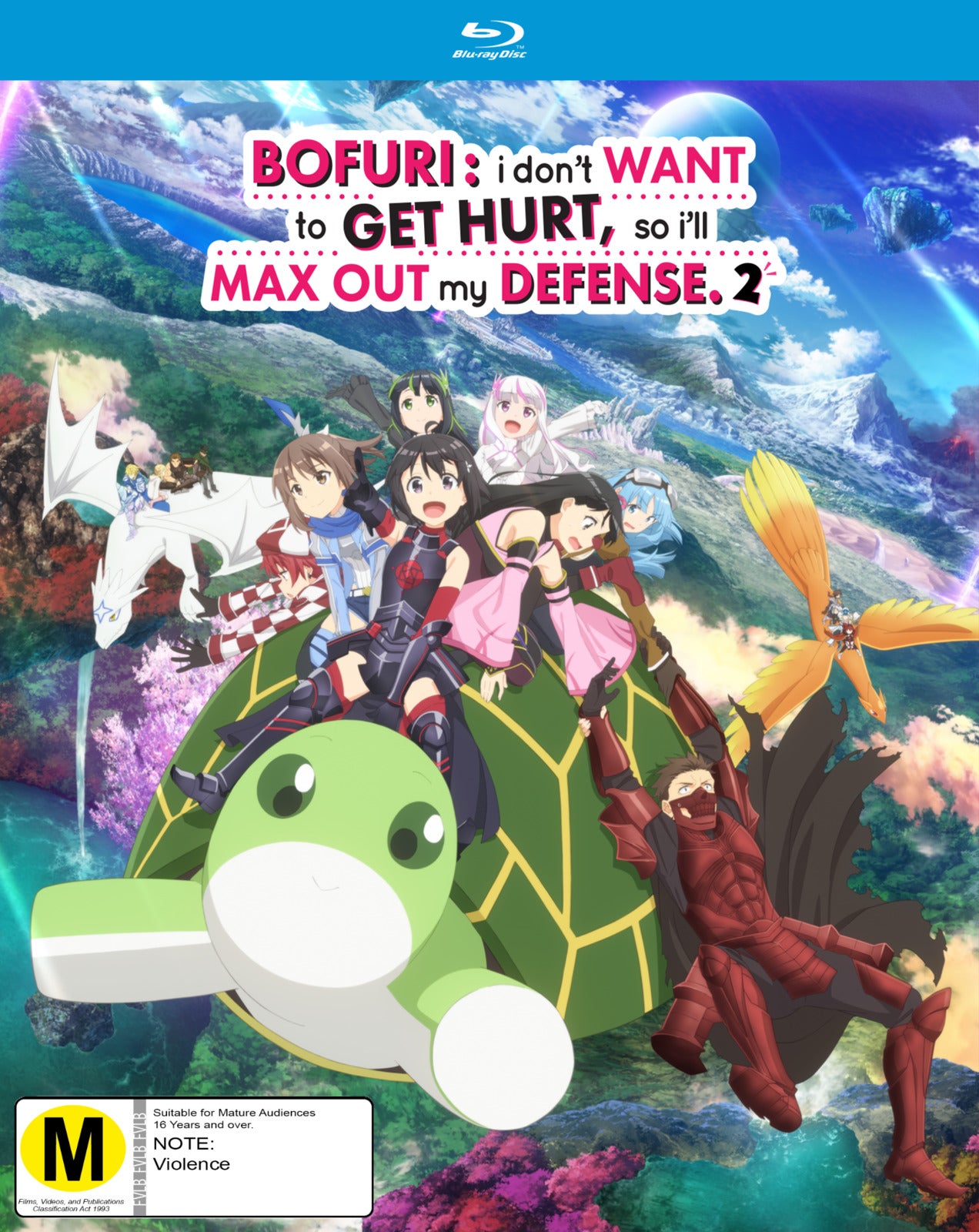Bofuri: I Don't Want To Get Hurt, So I'll Max Out My Defense - Season 2 (2 Disc Set) (Blu-ray)