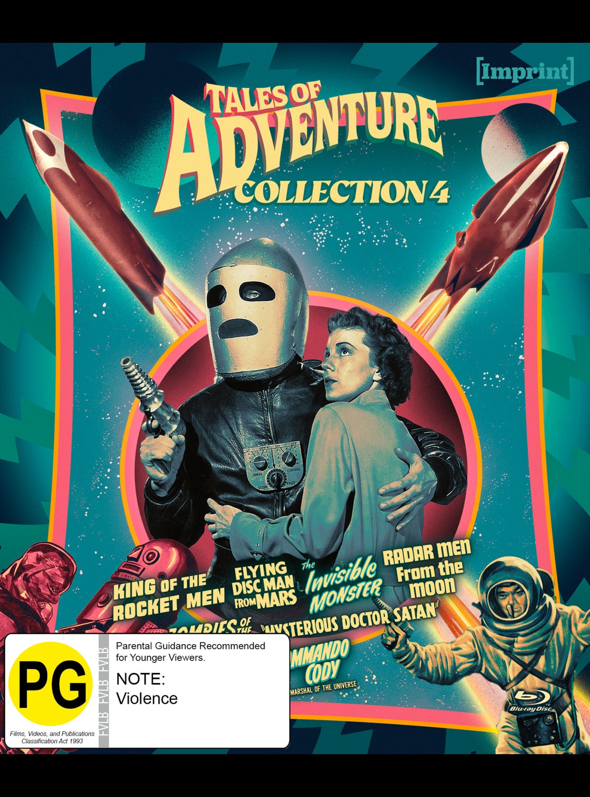 Tales Of Adventure: Collection Four (Imprint Collection #350 - #353) (8 Disc Set) (Blu-ray)