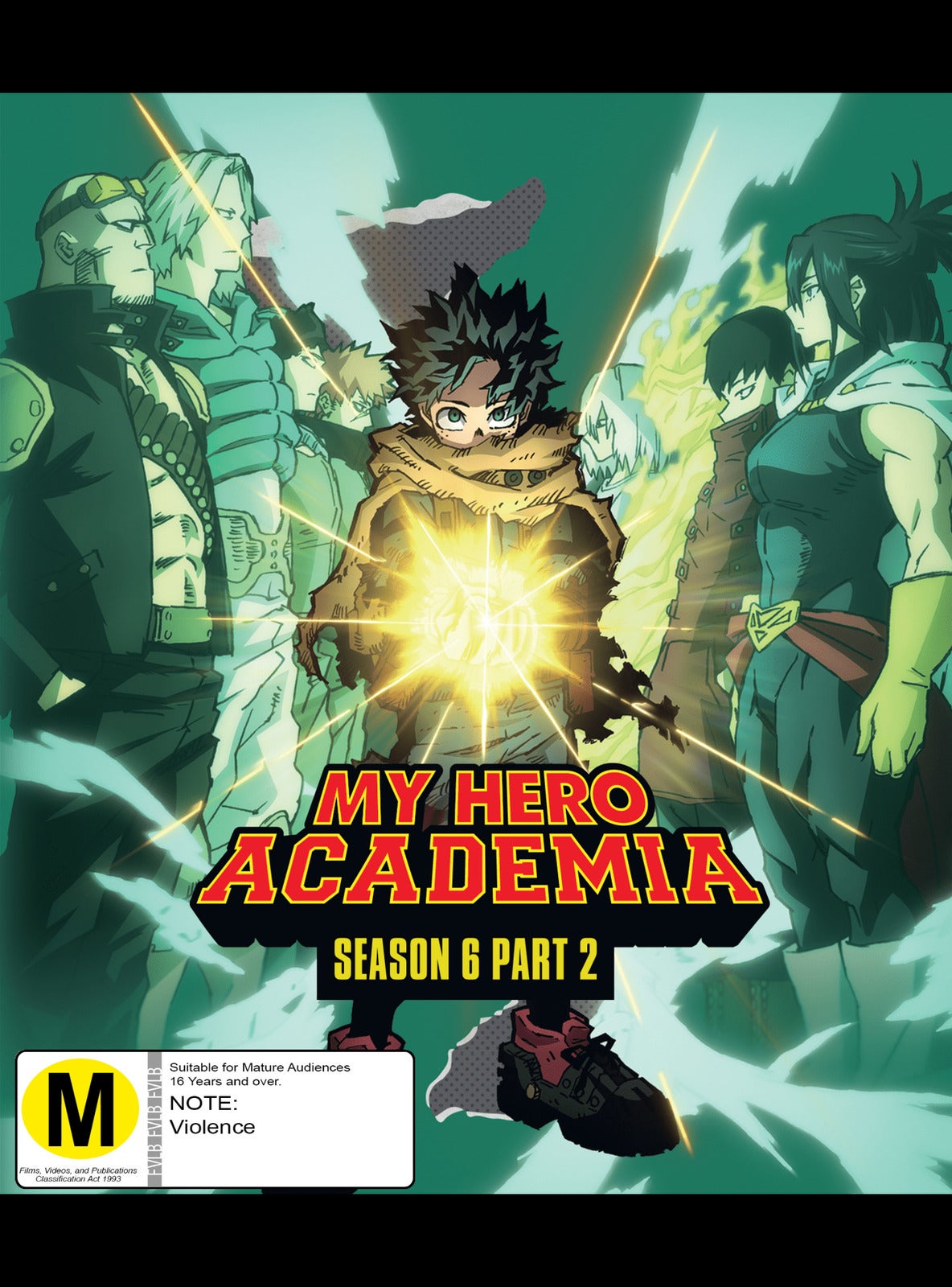 My Hero Academia - Season 6 Part 2 (4 Disc Set) (Blu-ray)