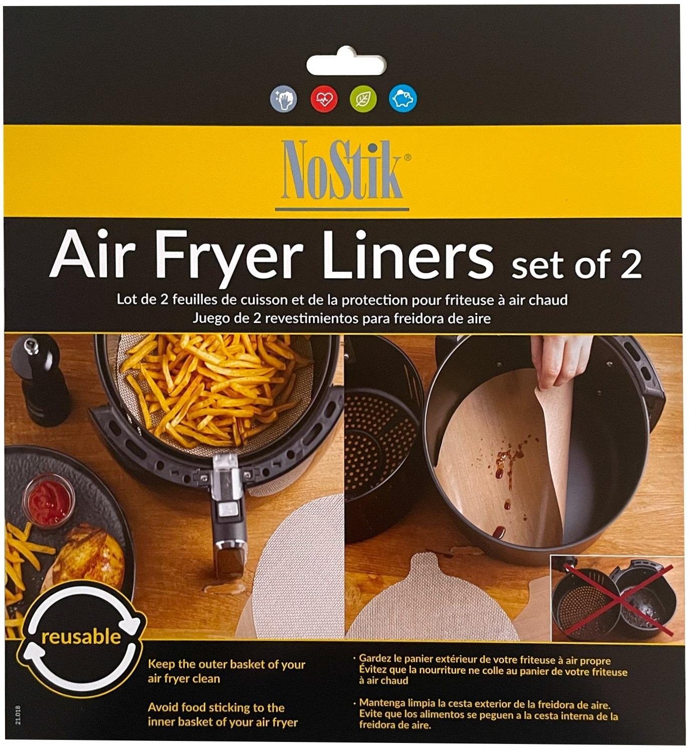 Nostik: Air Fryer Liner - Round (Set of 2)