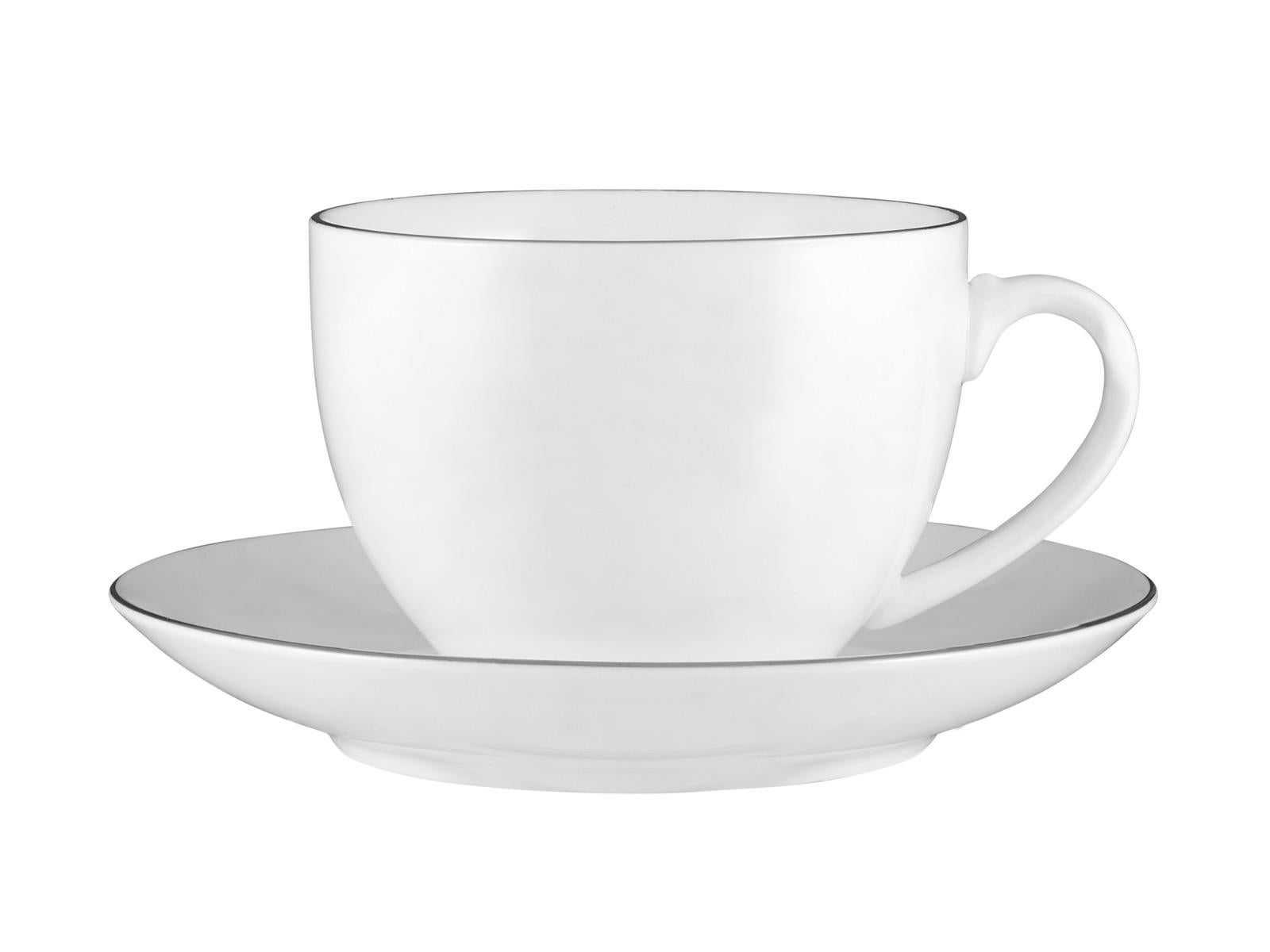 Maxwell & Williams: White Platinum Cup & Saucer