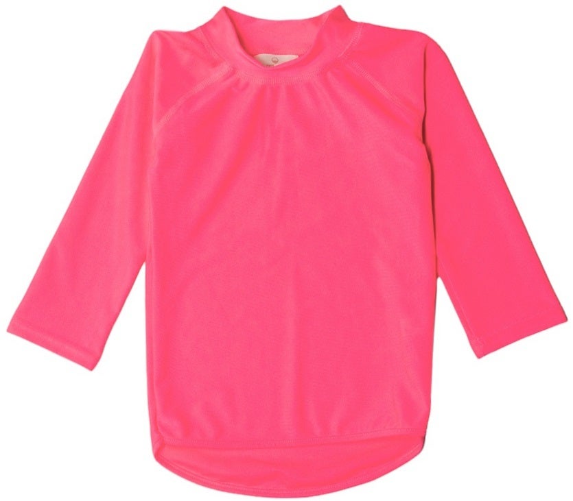Nestling: Swim Rash Vest - Neon Pink (14 years) in Neon Pink/Pink