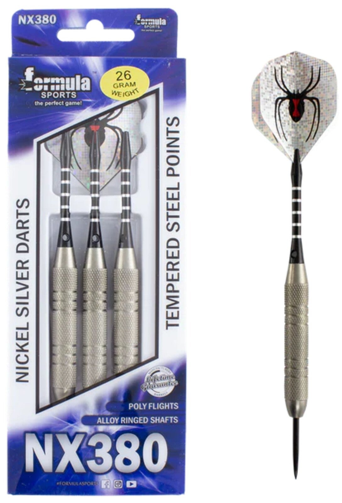 Formula Sports Nickel Silver Darts NX383 (26g)