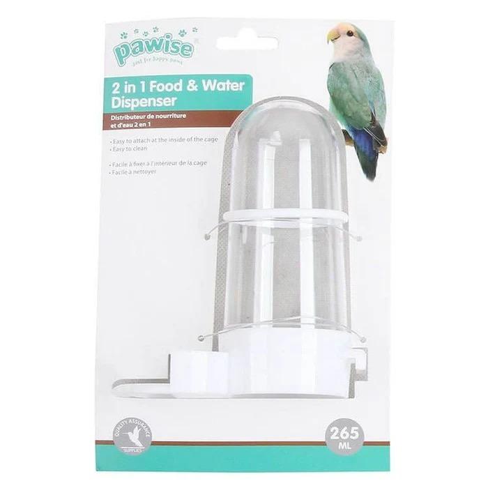 Pawise: Aviary Waterer - 265ml - (Assorted colours)