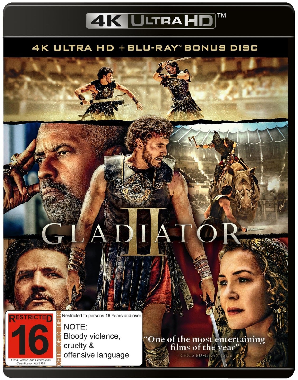 Gladiator II (4K UHD) (2 Disc Set) (4K Ultra HD Blu-ray)