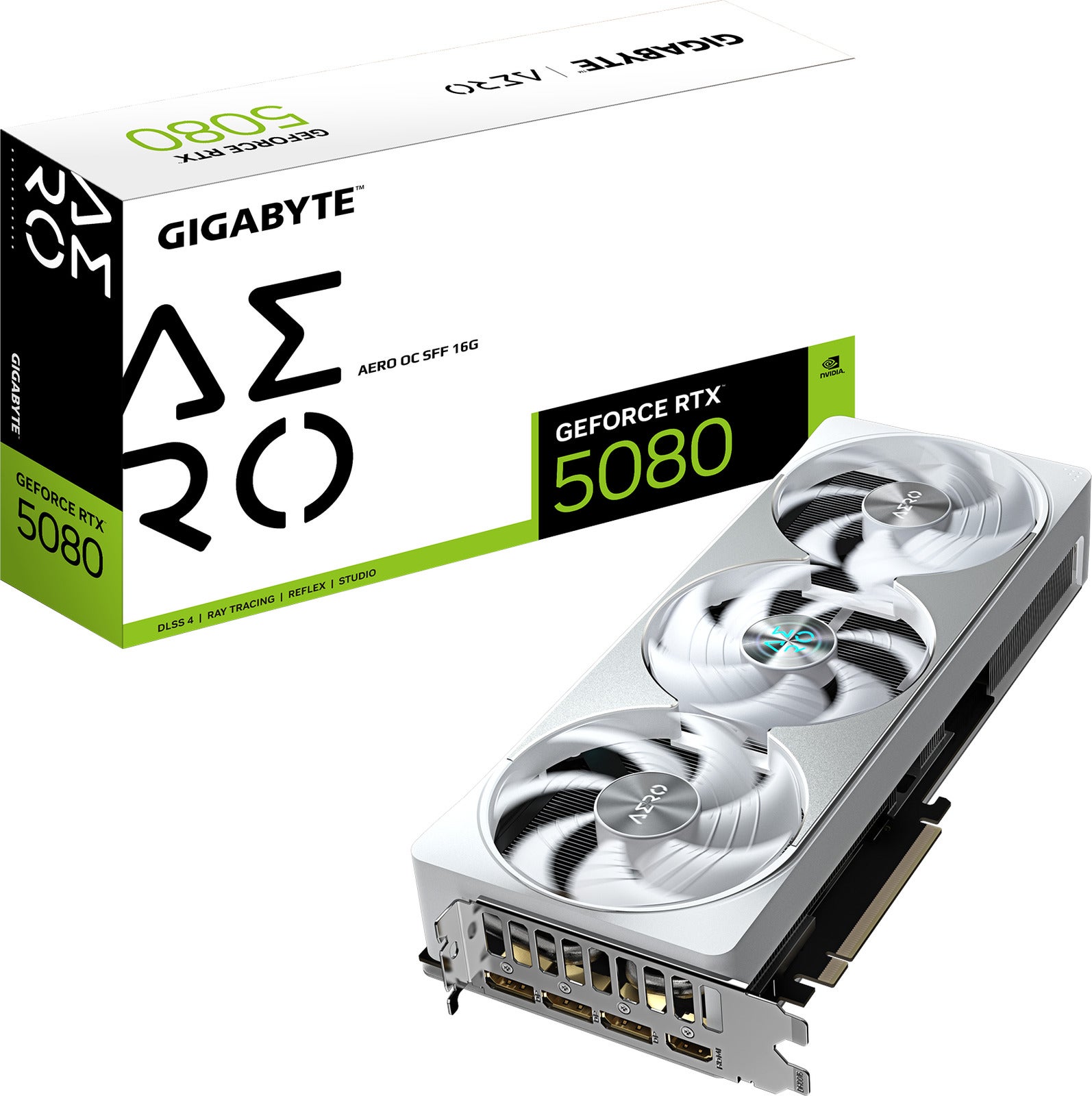 Gigabyte GeForce RTX 5080 Aero OC SFF 16GB GPU