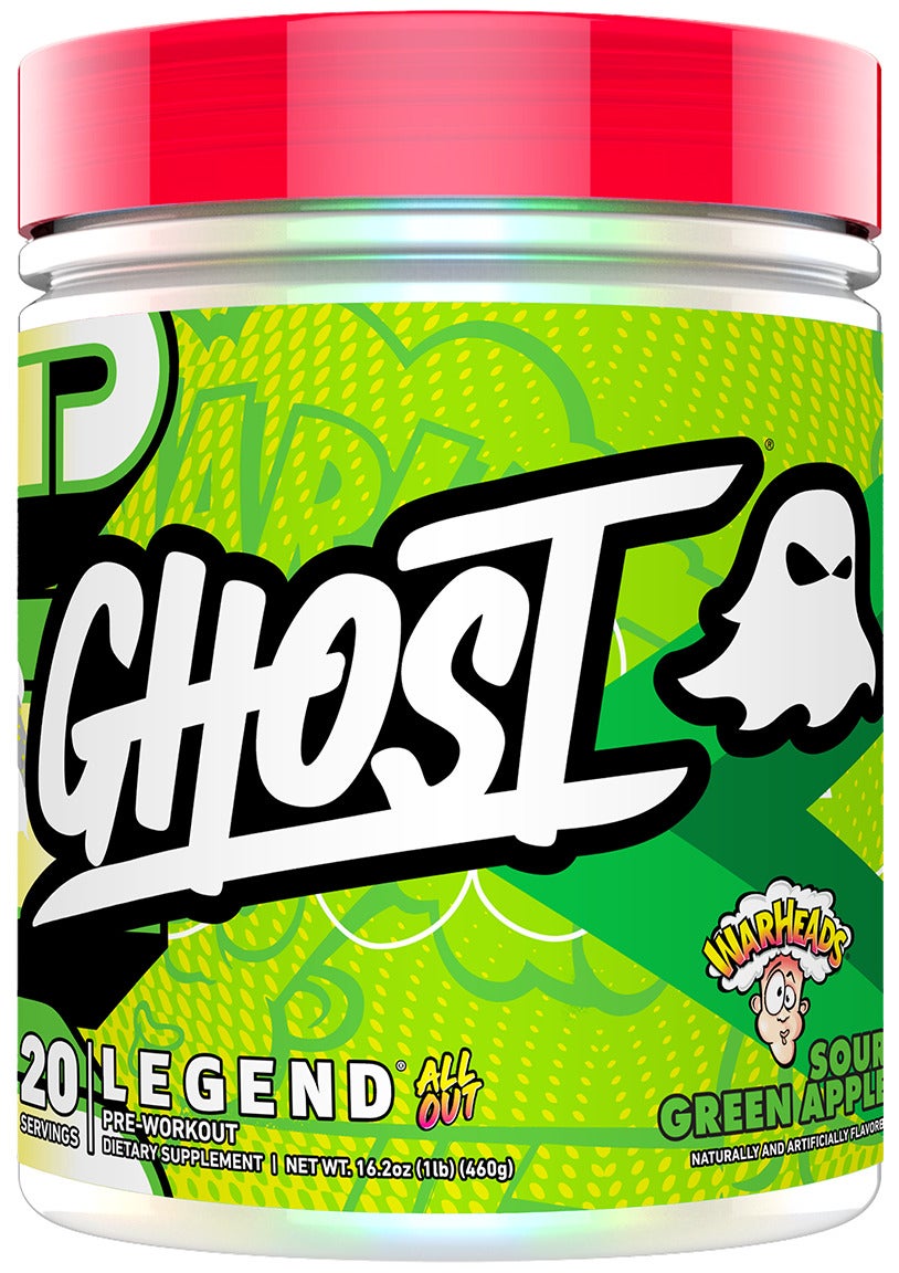 Ghost Legend All Out Pre-Workout - Green Apple x 30 Servings