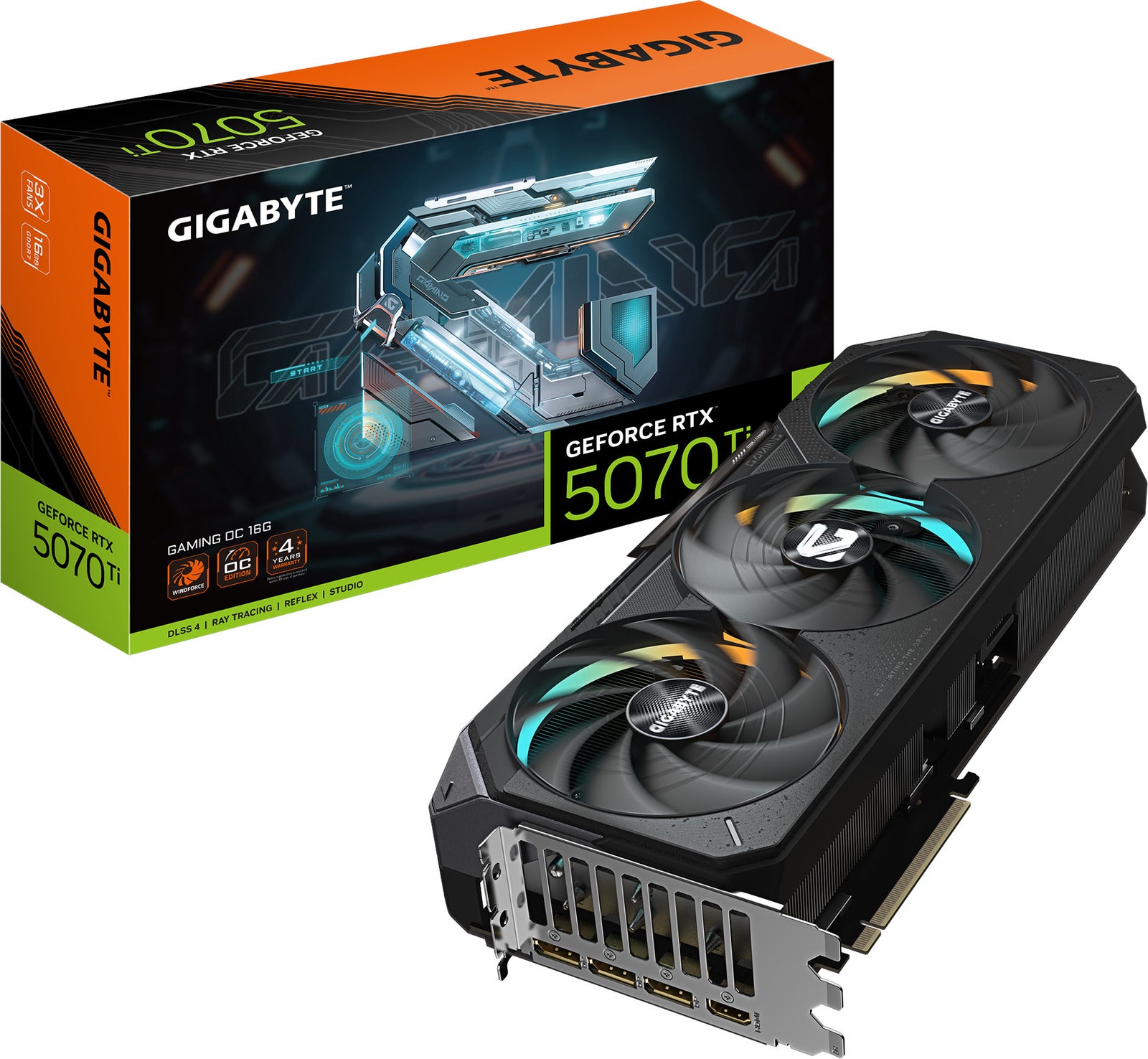 Gigabyte GeForce RTX 5070 Ti Gaming OC 16GB GPU