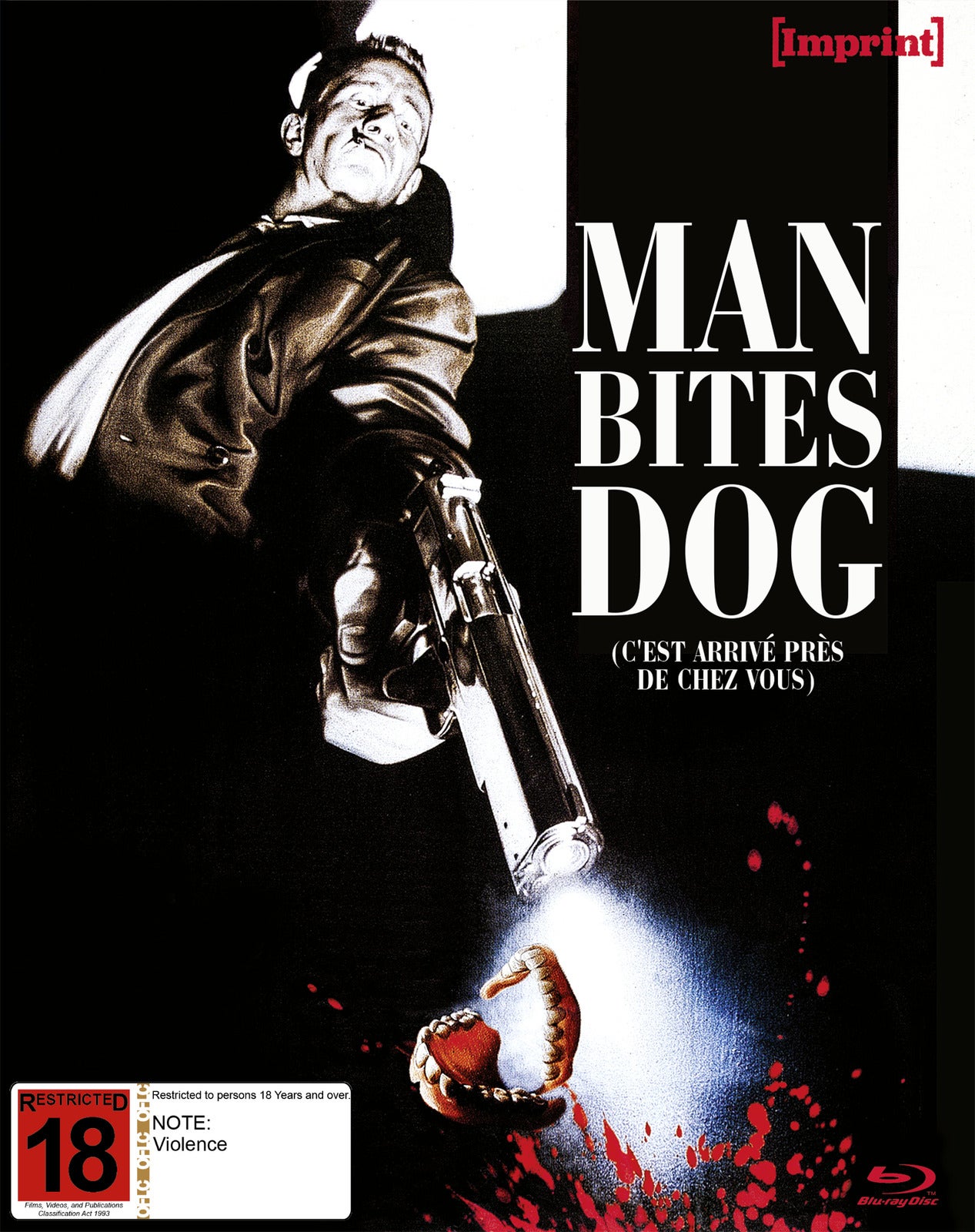 Man Bites Dog (C'Est Arrive Pres De Chez Vous) (Imprint Collection #388) (Blu-ray)