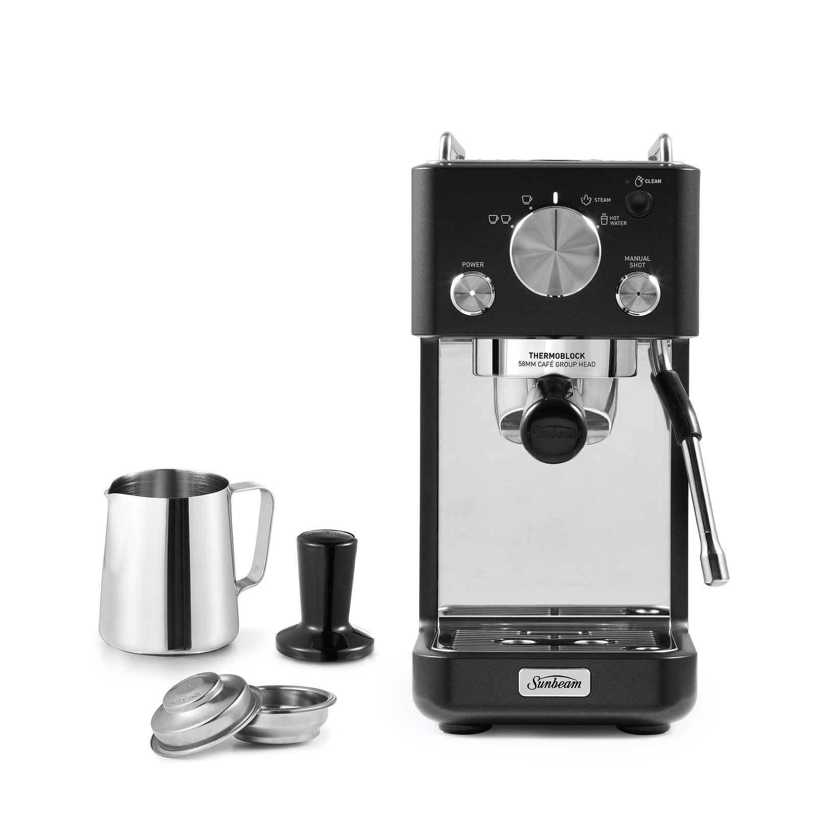Sunbeam: Origins Slimline Espresso Machine - Black