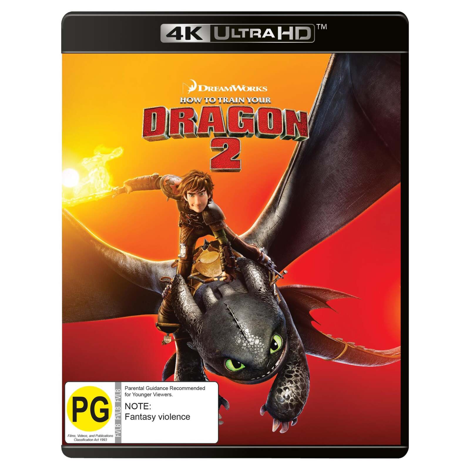 How To Train Your Dragon 2 (4K UHD) (4K Ultra HD Blu-ray)