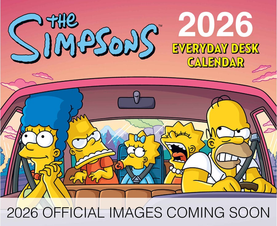 The Simpsons 2026 Day-to-Day Calendar