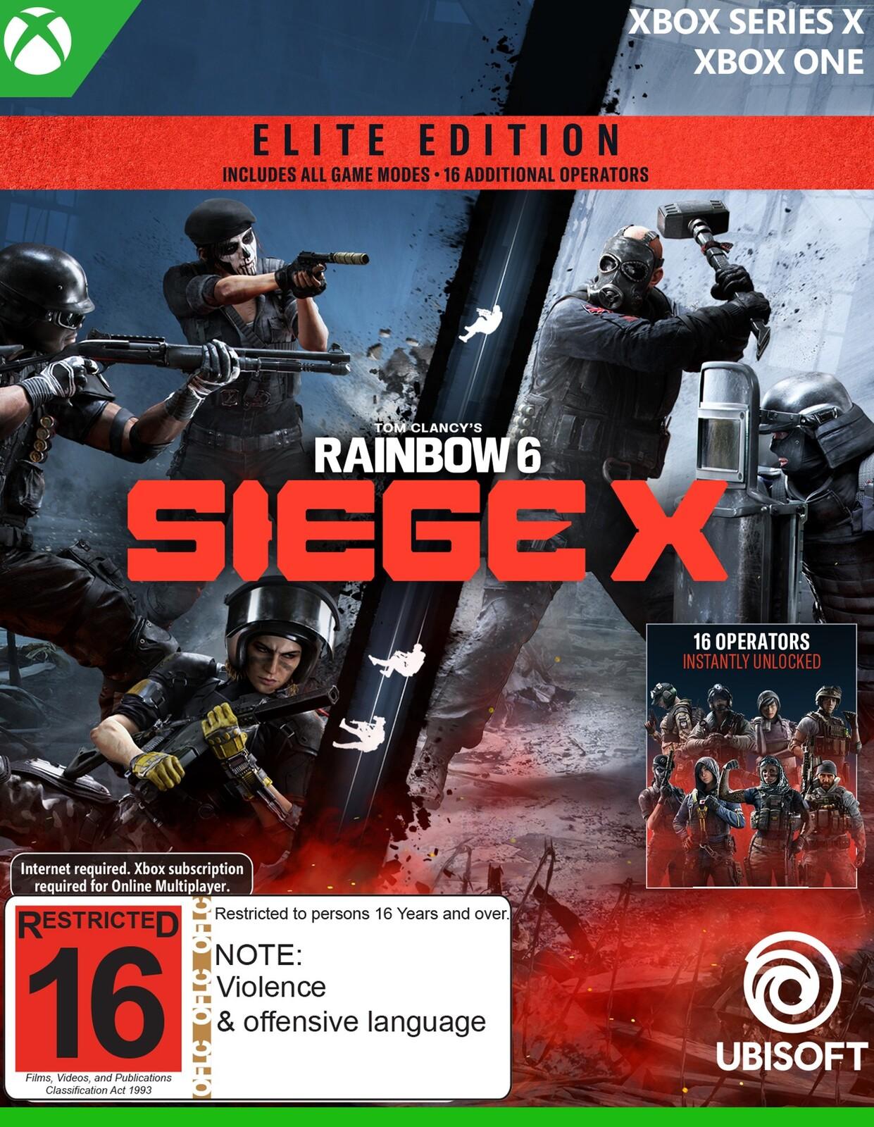 Tom Clancy's Rainbow 6 Siege X Elite Edition