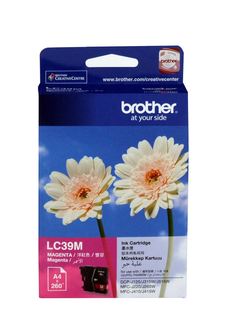 Brother LC-39M Ink Cartridge (Magenta)