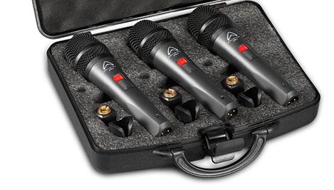 Wharfedale DM5.0s Dynamic Mic (3 Pack)