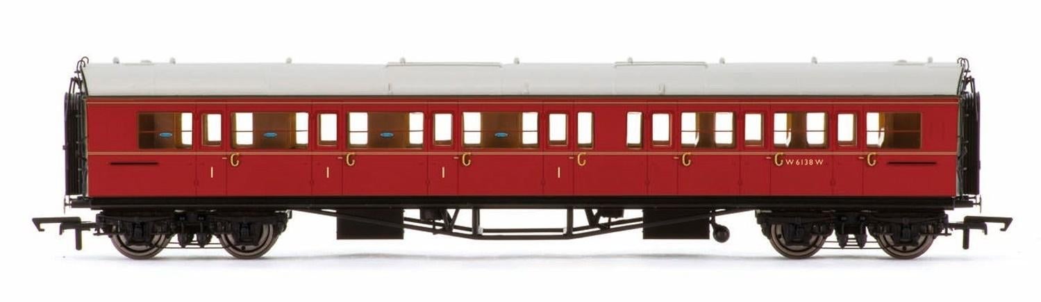 Hornby: BR Collett Coach Corridor Composite LH 'W6138W'