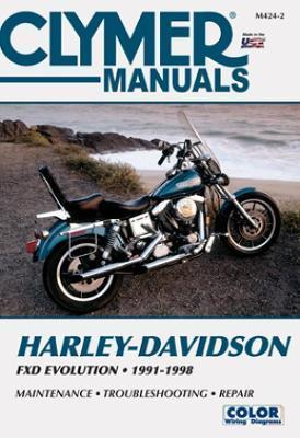 Harley-Davidson FXD Evolution Motorcycle (1991-1998) Clymer Repair Manual by Haynes Publishing