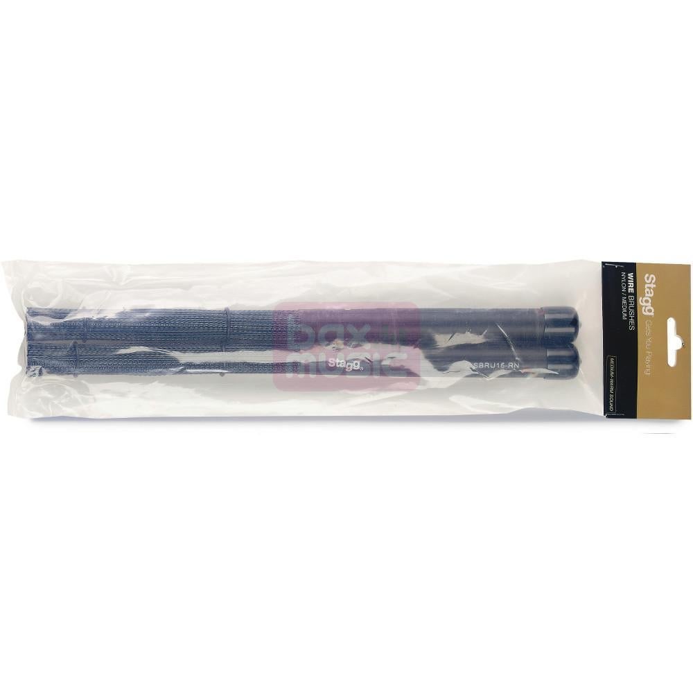 Stagg Nylon Brushes with rubber handle
