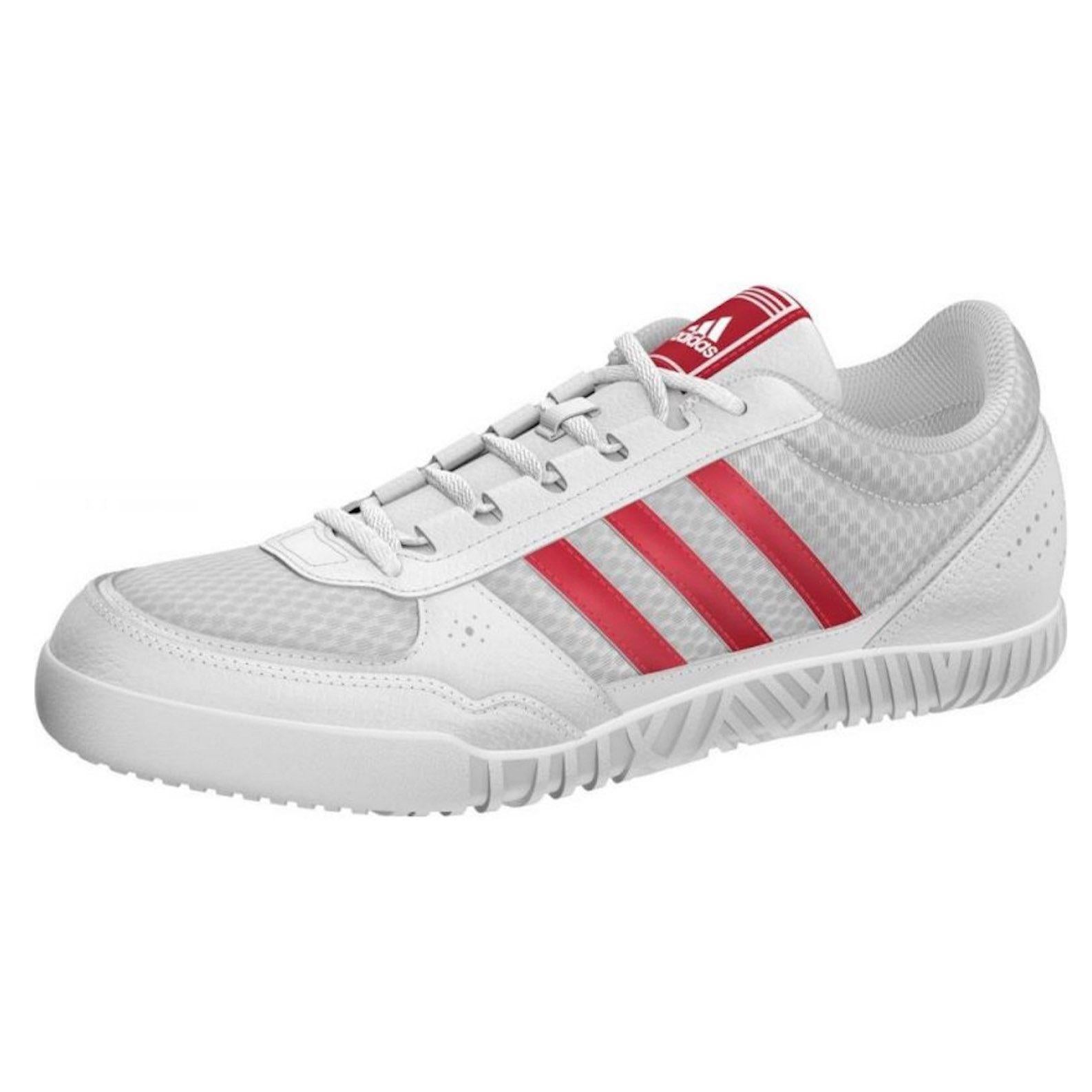 Adidas TT24/7 Shoes - White/Red (US 10.5)