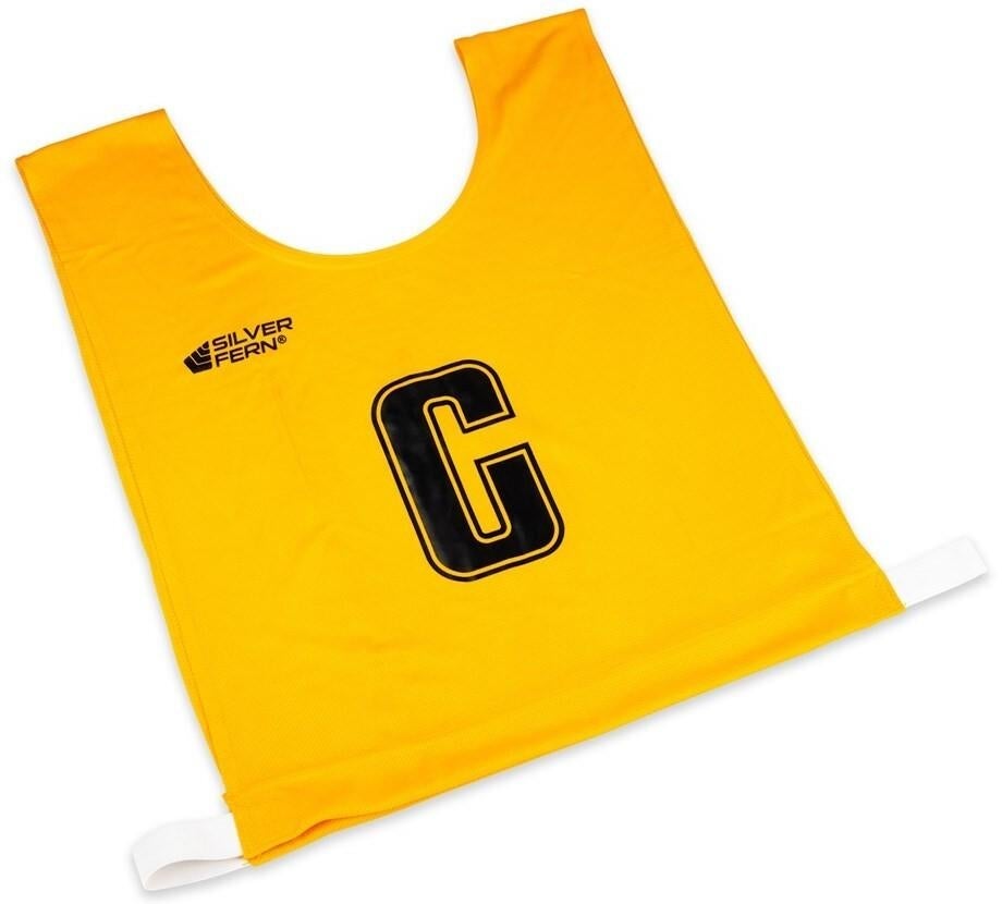 Silver Fern Sports: Netball Bibs - 6-a-Side (Small - Yellow)