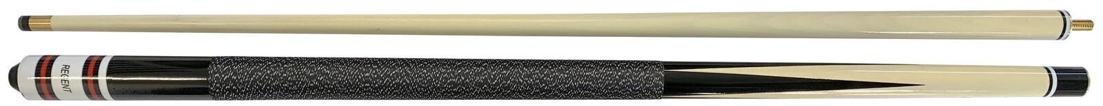 57" Single Pool & Snooker Cue - 2pc - Red