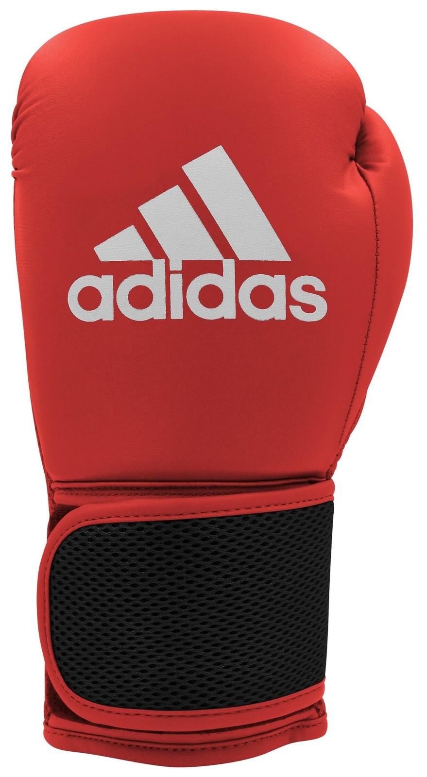 Adidas Hybrid 25 Boxing Gloves - Red / White - 14oz