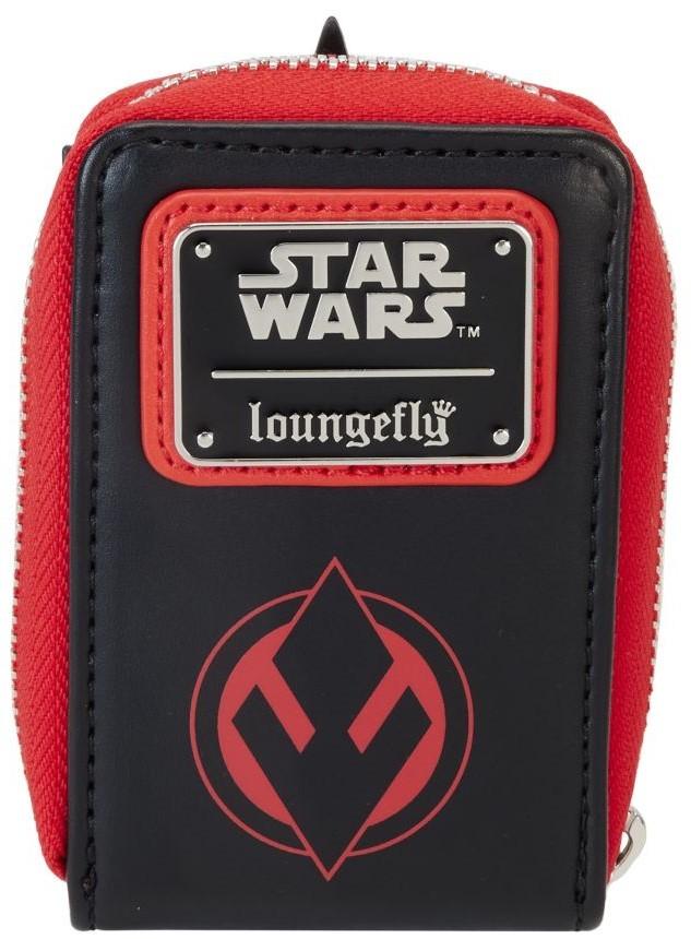 Loungefly: Star Wars The Phantom Menace - Darth Maul Accordion Wallet in Black (Women's)