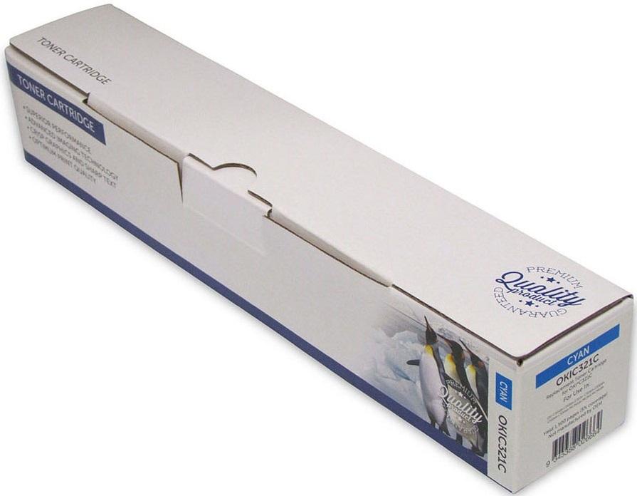 Icon: Compatible OKI C301 C321 MC342 Cyan Toner Cartridge (44973547)