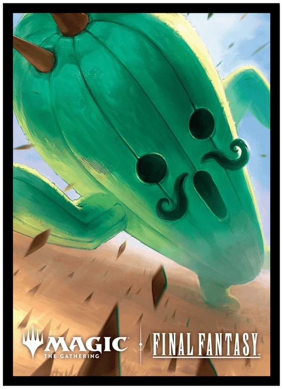 Ultra Pro: MTG x Final Fantasy - 100ct Deck Protector Sleeves (Jumbo Cactuar)