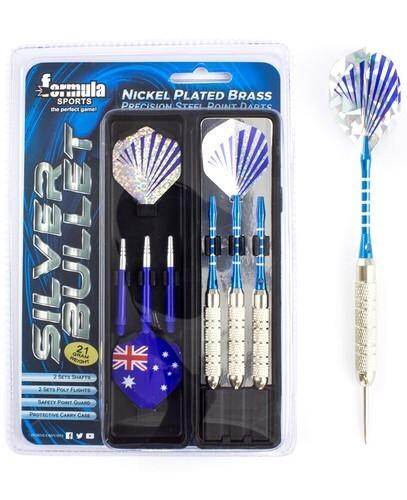 Formula Sports Dart Gift Pack Silver Bullet Nickel Plated (20g)