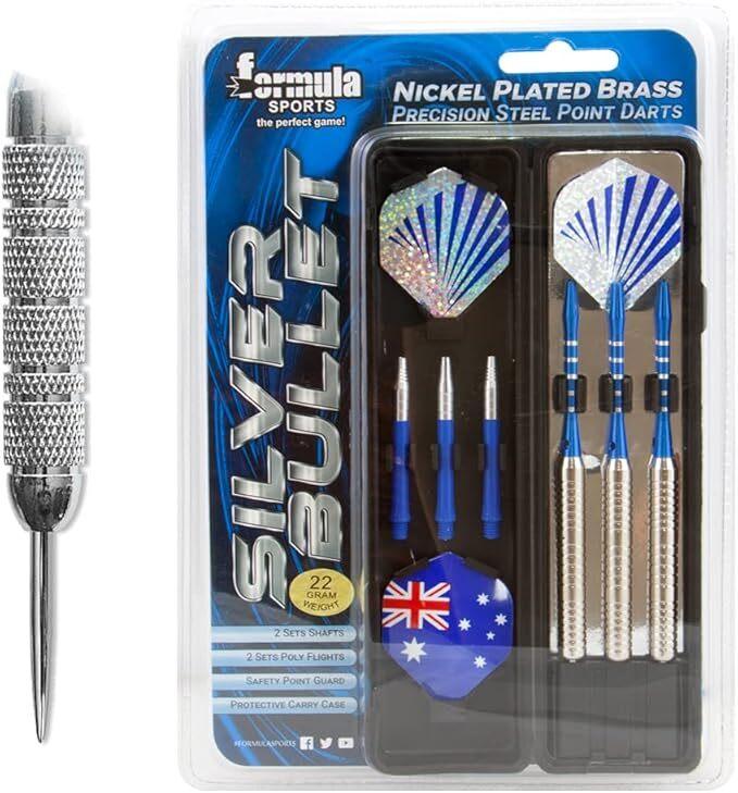 Formula Sports Dart Gift Pack Silver Bullet Nickel Plated (21g)