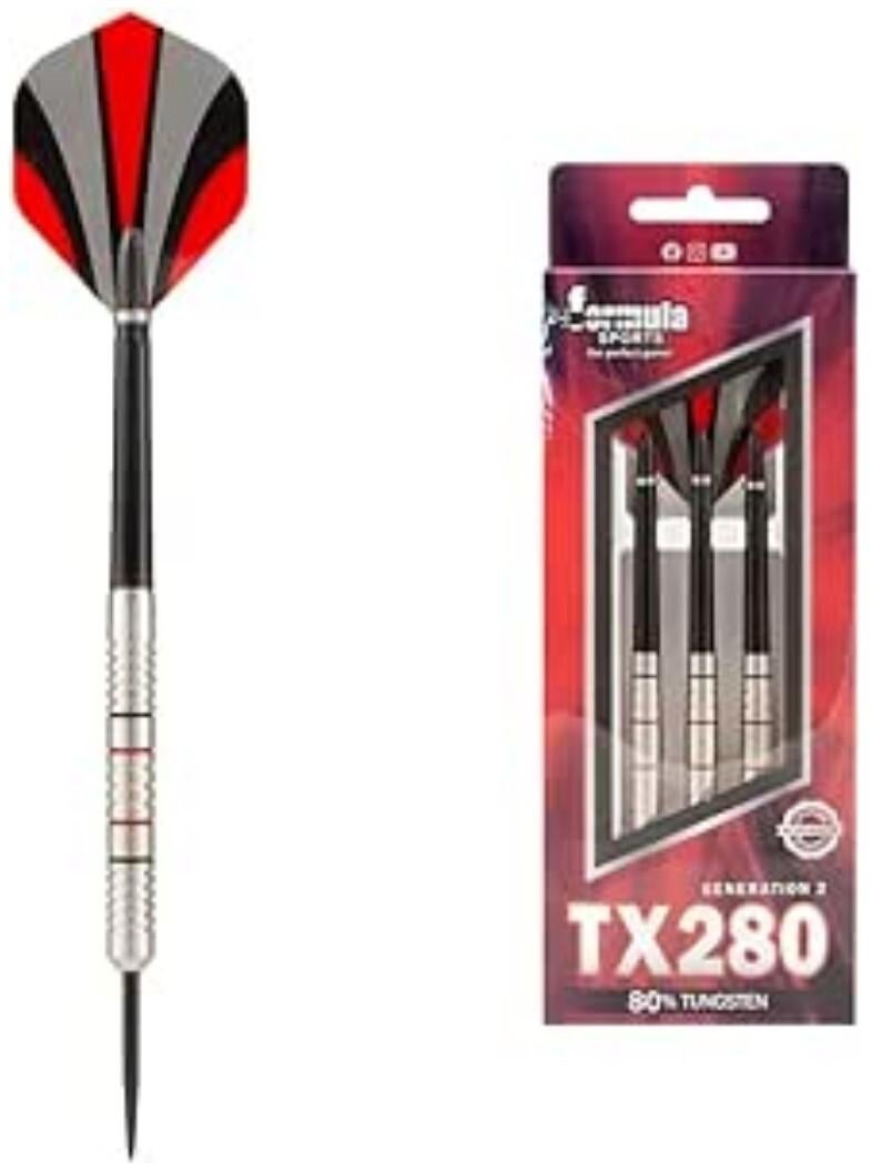 Formula Sports Tungsten Darts TX280 Gen 2 80% (22g)